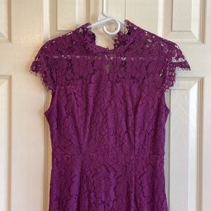 Beautiful purple lace dress